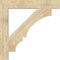 Ekena Millwork Balboa Block Rough Sawn Bracket, Douglas Fir, 6"W x 44"D x 44"H BKT06X44X44BOA05RDF - alternate 3
